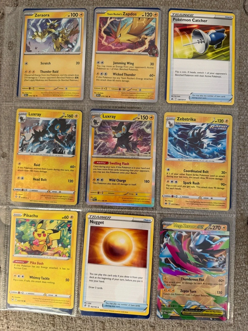 Pokémon 50+ Card Lot – EX, Mega EX, Reverse Holo, Team Rocket, Pikachu & More